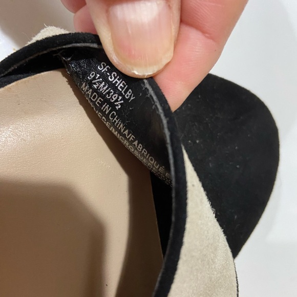 Saks Fifth Ave Espadrille Wedge Sandal size 9.5 - Picture 3 of 9